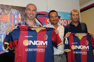 Raggi, Loria e Setti © Bologna FC