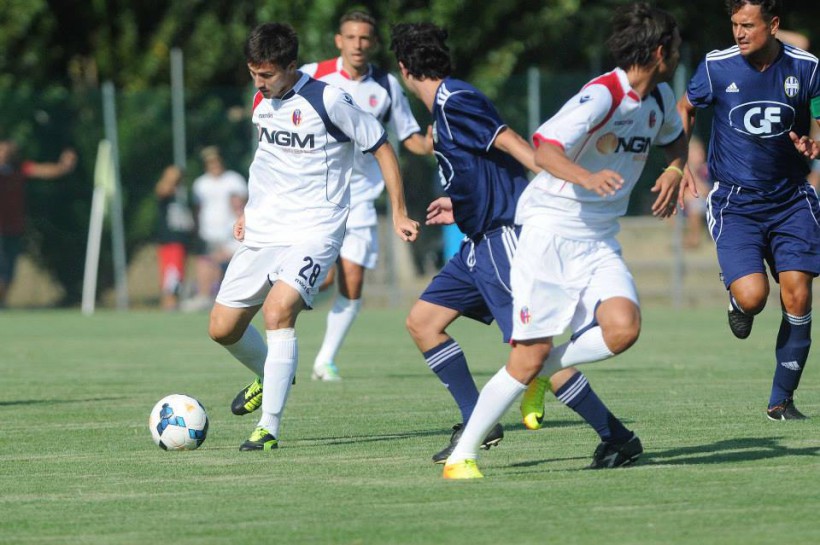 かなり気合の入っていたリベロラ。開幕スタメン？ © Bologna FC